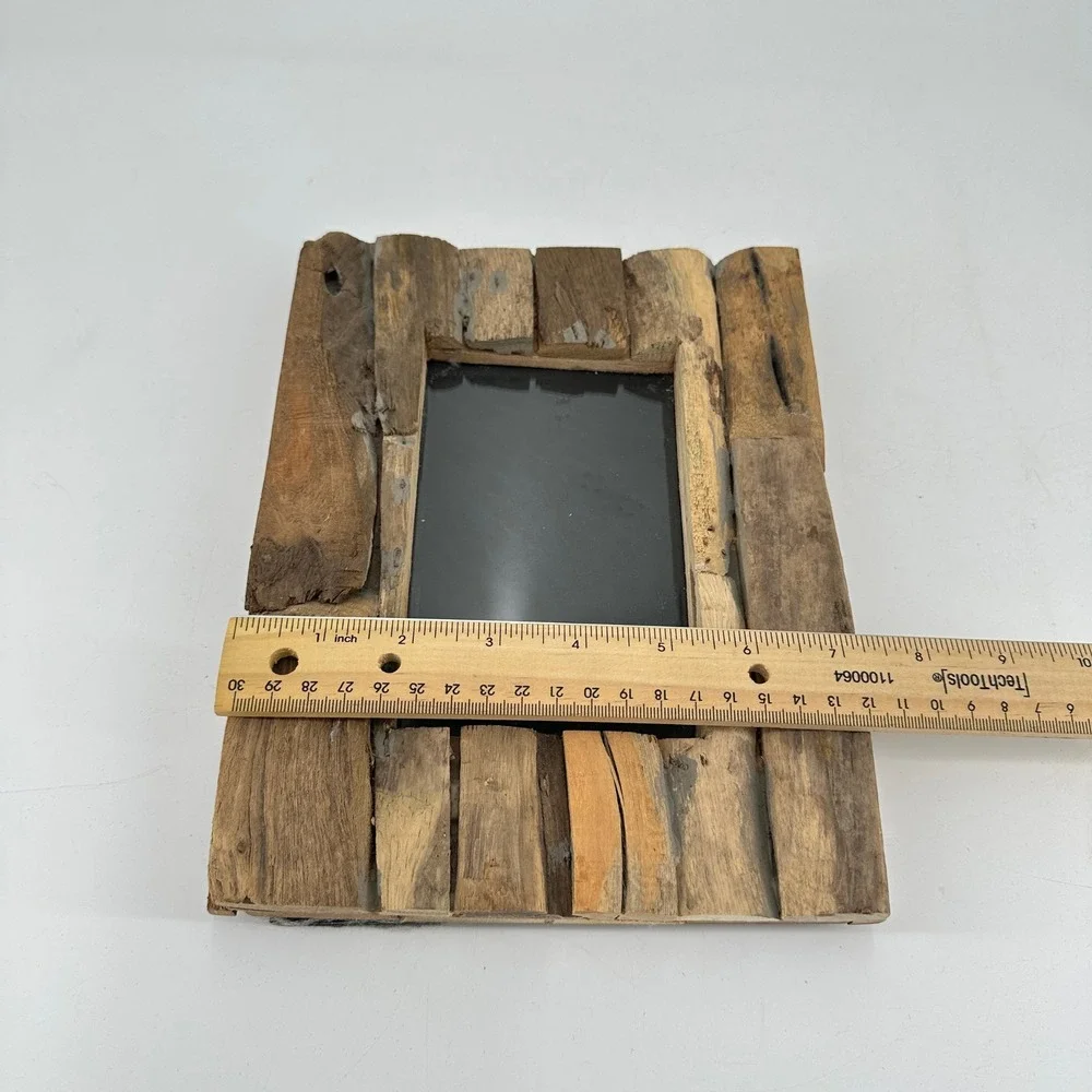 Rustic Reclaimed Barnwood Picture Frame 4x6 Driftwood Style Farmhouse Wall Decor